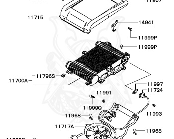 Mitsubishi - Pajero - L044G - 1987 - NFS - 4D56