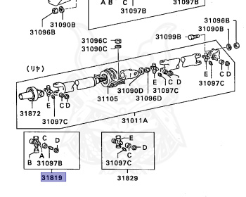 Mitsubishi - Strada - K34T - 1994 - JENTU - 4D56
