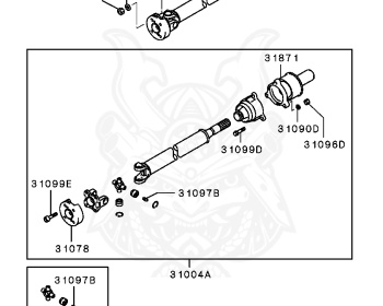 Mitsubishi - Challenger - K96W - 1997 - GRXE9 - 6G72