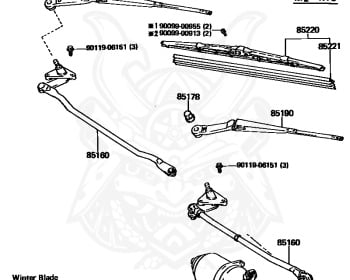 Toyota - Chaser - LX70 - 1986 - XL TYPE - HARDTOP - Manual - 2L