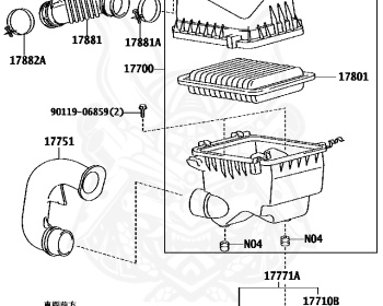Toyota - Porte - NCP141 - 2013 - G TYPE - Variator - 1NZFE