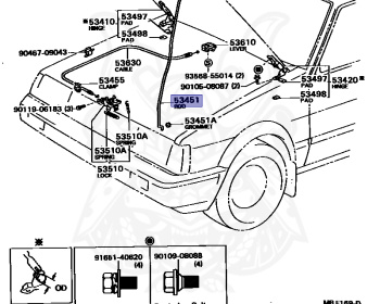 Toyota - Corolla - AE81 - 1986 - SE TYPE - 4-DOOR - Manual - 3ALU