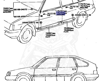 Toyota - Corolla - AE81 - 1983 - SX TYPE - 5-DOOR (3-BOX) - Manual - 3ALU