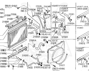 Nissan - Leopard - F31 - 1987 - ULTIMA ULTIMA Grand Selection - AUTOMATIC TRANSMISSION(AT) - VG30D