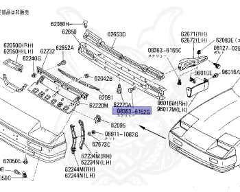 Nissan - Fairlady Z - Z31 - 1987 - ZR - AUTOMATIC TRANSMISSION(AT) - T-bar roof (KZ#) - VG30D