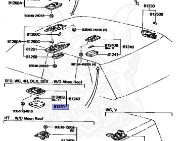 Toyota - Crown - MS123 - 1983 - ROYAL SALOON TYPE - HARDTOP - Automatic - 5MGEU