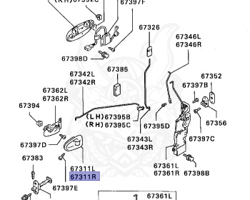 Mitsubishi - Lancer - CB4A - 1992 - PNGH - 4G92