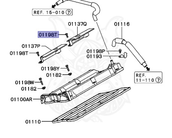 Mitsubishi - Pajero - V25W - 1992 - GRXM1 - 6G74
