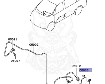Mitsubishi - Delica - PA4W - 1994 - HSEHE2 - 4G64