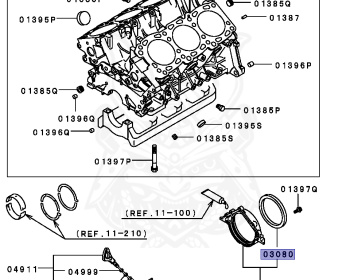 Mitsubishi - Pajero - V73W - 1999 - LRDVQ - 6G72