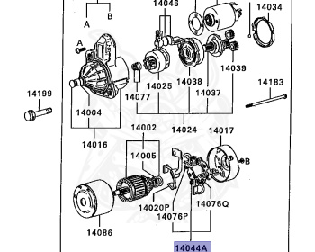 Mitsubishi - GTO - Z15A - 1996 - MRPM - 6G72