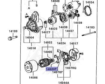 Mitsubishi - GTO - Z15A - 1997 - MJGF9 - 6G72