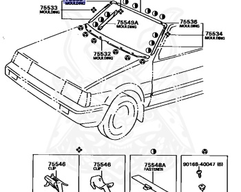 Toyota - Corolla - AE81 - 1983 - SX TYPE - 5-DOOR (3-BOX) - Manual - 3ALU