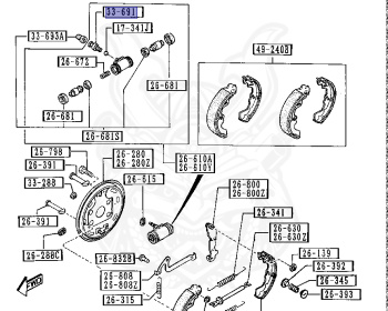 Mazda - Custom Cab - HBEY - Jun-1992 - Right hand - FE