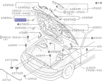 Nissan - Skyline - R33 GTS - R33 - 1994 - GTS - 2 door hard top (2K) - 2 WHEEL DRIVE(2WD) - MANUAL TRANS 5-SPEED(MT.F5) - IRS TYPE(IRS) - RB20E