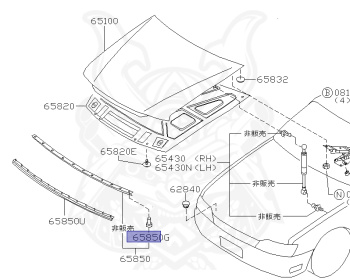 Nissan - Cedric/Gloria - Y34 - 1999 - 300ULTIMA - HARDTOP(K) - 2 WHEEL DRIVE(2WD) - AUTOMATIC-FLOOR SHIFT(AT.F4) - VQ30DET