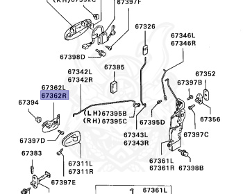 Mitsubishi - Lancer - CB4A - 1992 - SRHH - 4G92