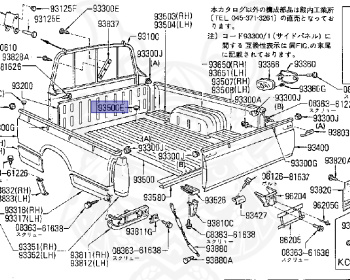 Nissan - Datsun - 720 - 1979 - GL TYPE - KING CAB(KC) - 2 WHEEL DRIVE(2WD) - 4 SPEED T/M COLUMN SHIFT(R4) - L18S