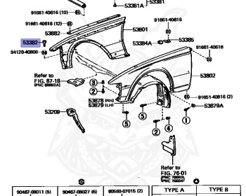 Toyota - Celica - MA61 - 1982 - GT TYPE - LIFTBACK - Manual - 5MGEU