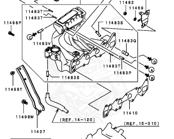 Mitsubishi - Pajero Jr - H57A - 1995 - MKME - 4A31