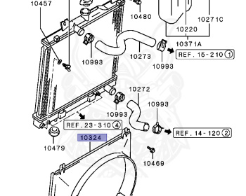Mitsubishi - Pajero Jr - H57A - 1995 - MKUE2 - 4A31