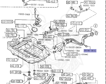 Mazda - Telstar - GDEAF - Apr-1989 - Right hand - FE