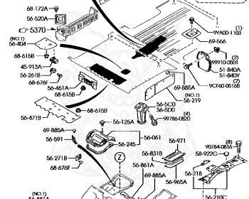 Mazda - Bongo - SK54V - Sep-2002 - Right hand - WL