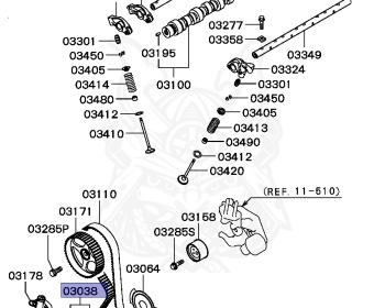 Mitsubishi - Airtrek - CU2W - 2003 - LYXFZ2 - 4G63