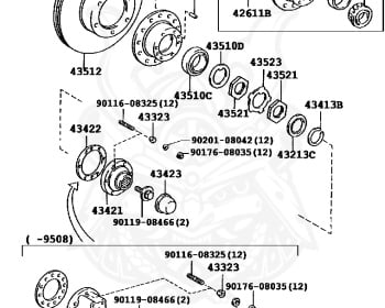Toyota - Hiace - LH129V - 1993 - DX TYPE - 4-DOOR - Automatic - 3L