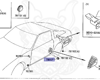 Nissan - Fairlady Z - Z31 - 1986 - ZX - MANUAL TRANSMISSION(MT) - T-bar roof (KZ#) - VG30T