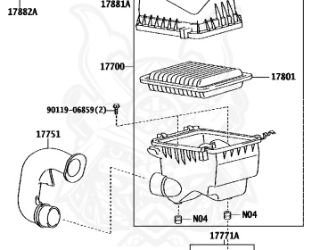 Toyota - Porte - NCP145 - 2019 - Y TYPE - Variator - 1NZFE