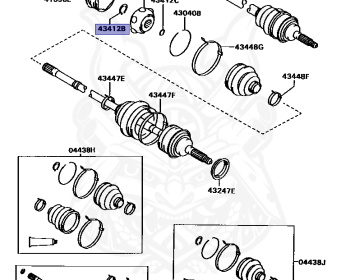 Toyota - Celica - ST183C - 1990 - CONVERTIBLE TYPE - CONTINUOUSLY VARIABLE TRANSMISSION - Automatic - 3SGE