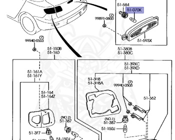 Mazda - Mazdaspeed Axela - BK3P - Sep-2003 - Right hand - L3-VDT