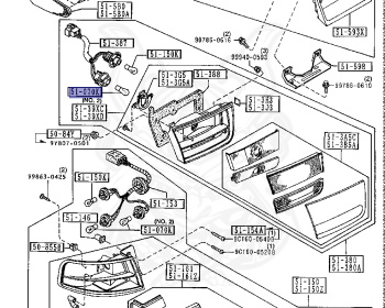 Mazda - Efini MS-9 - HDES - Mar-1991 - Right hand - JE-ZE