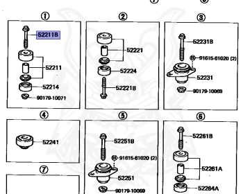 Toyota - Crown - GS121 - 1984 - SPECIAL EDITION TYPE - HARDTOP - Automatic - 1GGEU