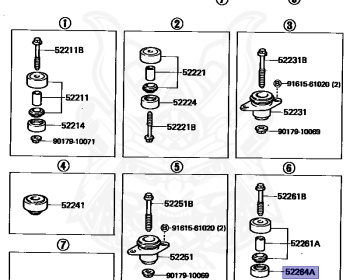 Toyota - Crown - GS121 - 1984 - SPECIAL EDITION TYPE - HARDTOP - Automatic - 1GGEU