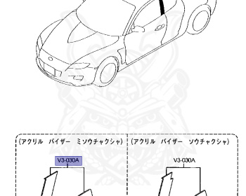 Mazda - RX-8 - SE3P - Feb-2003 - Right hand - 13-MSP