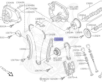 Nissan - Primera - P12 - 2005 - W20G - WAGON(W) - 2 WHEEL DRIVE(2WD) - CVT(CVT) - QR20DE