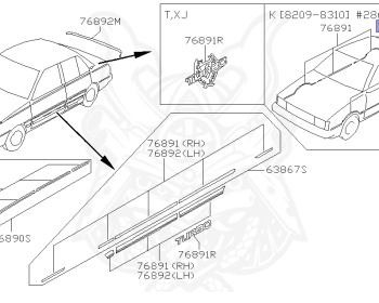 Nissan - Sunny - B11 - 1984 - GL Extra - SEDAN(S) - AUTOMATIC TRANSMISSION(AT) - E13S