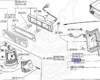 Nissan - Datsun - 720 - 1982 - DELUXE TYPE - CONVERTIBLE(CV) - 2 WHEEL DRIVE(2WD) - 4 SPEED T/M COLUMN SHIFT(R4) - Z18S