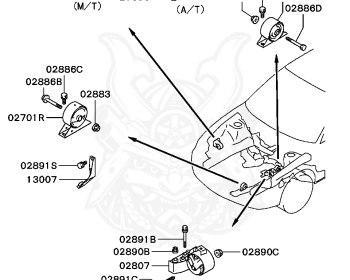 Mitsubishi - Mirage - CA4A - 1993 - MNGH - 4G92