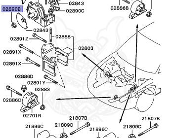 Mitsubishi - Mirage - CJ4A - 2000 - DNGH - 4G92