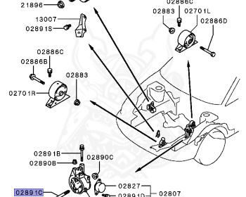 Mitsubishi - Libero - CD8W - 1998 - HLNHT - 4D68