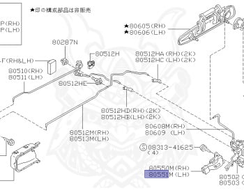Nissan - Skyline - R34 25GT - ENR34 - 1998 - 25GT - 4 DOOR SEDAN(4S) - AUTOMATIC-FLOOR SHIFT(AT.F4) - High cast, 2-link (IRS.2WD) - RB25DE