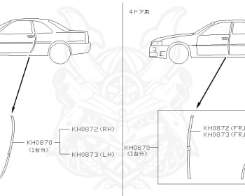 Nissan - Skyline - R34 25GT - ENR34 - 1998 - 25GT FOUR - 4 DOOR SEDAN(4S) - AUTOMATIC-FLOOR SHIFT(AT.F4) - Hi-cast 4-link (IRS.4WD) - RB25DE