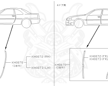 Nissan - Skyline - R34 25GT - ENR34 - 1998 - 25GT FOUR - 2-door hardtop (2K) - MANUAL TRANS 5-SPEED(MT.F5) - No high-speed casters, 4-link drive (IRS.4WD) - RB25DE