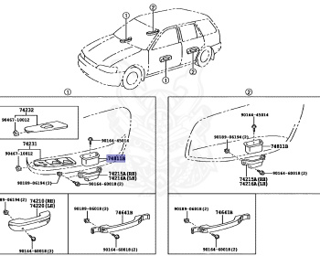 Toyota - Corolla - AE101G - 1996 - BZ-TOURING TYPE - WAGON - Manual - 4AGE