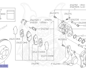 Subaru - Legacy Touring Wagon - BPE - Jan-2007 - Dec-2008 - 30RS - Wagon - 4W - 5-speed automatic transmission - Right hand - EZ30D