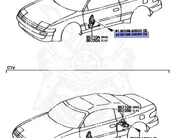 Toyota - Celica - ST183C - 1990 - CONVERTIBLE TYPE - CONTINUOUSLY VARIABLE TRANSMISSION - Automatic - 3SGE