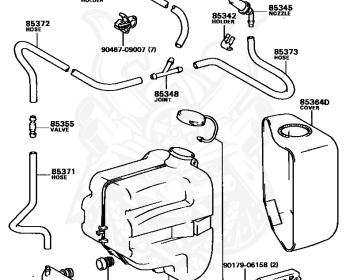 Toyota - Coaster - BB21 - 1993 - STANDARD TYPE - Manual - 3B